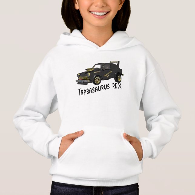 Custom East German Trabant Car Hoodie (Front)