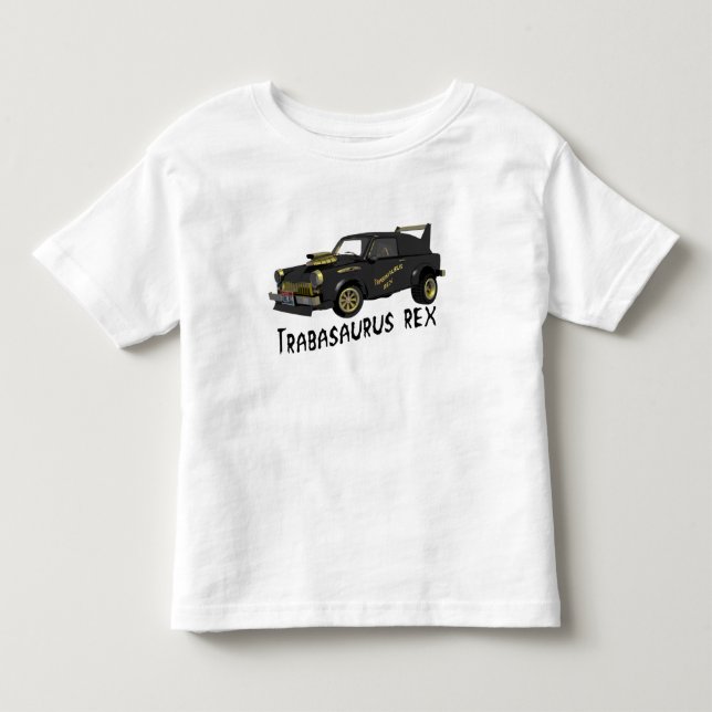 Custom East German Trabant Car Toddler T-shirt (Front)