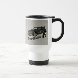 Custom East German Trabant Car Travel Mug