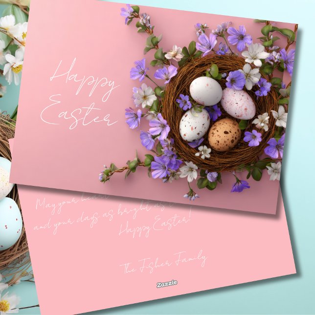 Custom Easter Card with Easter Eggs (Creator Uploaded)