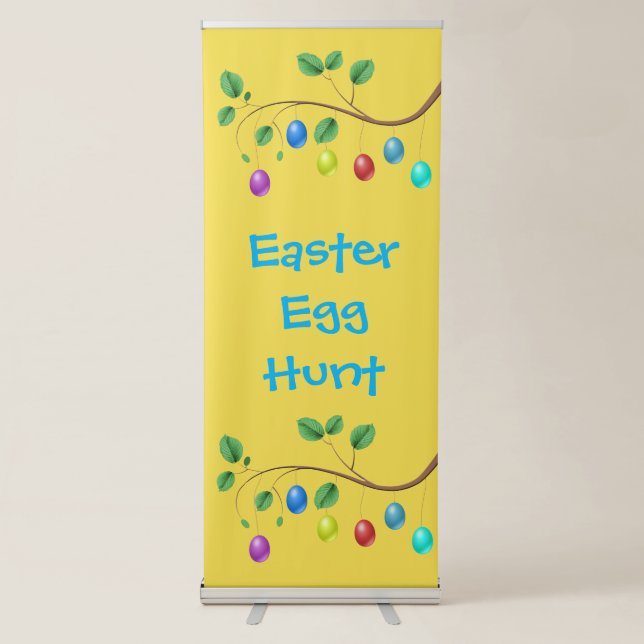 Custom Easter Egg Hunt/Party Banner (Front)