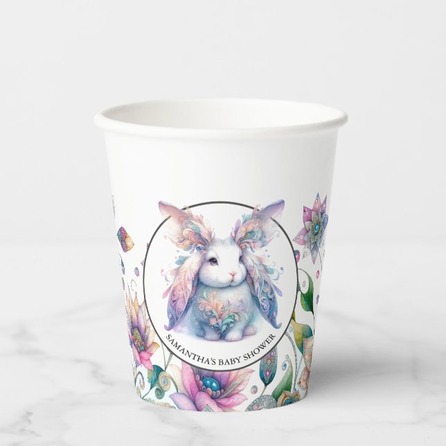 Custom Easter Paper Cups for Baby Shower (Front)