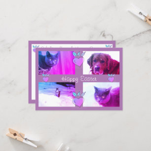 Custom Easter Photo Card