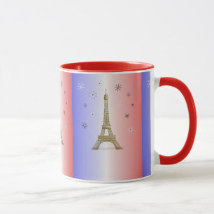 Custom Eiffel Tower Mug