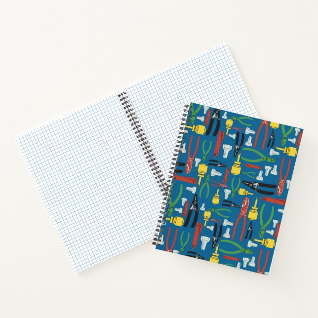 Custom Electrical Construction Spiral Notebook (Inside)