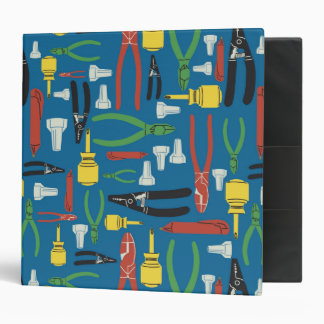 Custom Electrician Business Binder Retro Trade