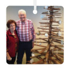 Custom Elegant 2 Photo 2-Sided Family Photo