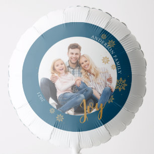 Custom Elegant 2 side Family Photo Balloon