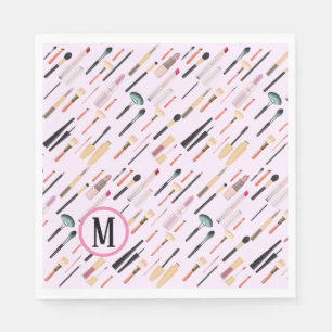 Custom Elegant Glittering Beauty Makeup Tools Napkins