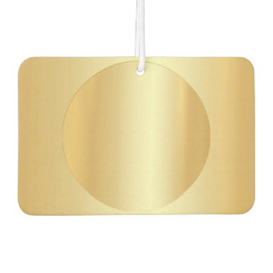 Custom Elegant Gold Look Blank Glamour Template Air Freshener