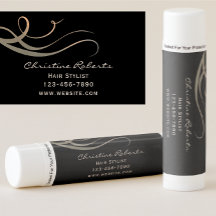 Custom Elegant Hair Stylist Business Promotional