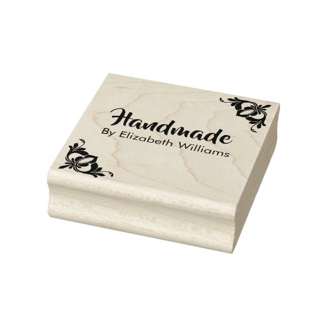 Custom Elegant Handmade Rubber Stamp (Stamp)