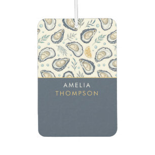 Custom Elegant Marine Oysters Air Freshener
