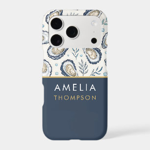 Custom Elegant Marine Oysters iPhone 17 Pro Case