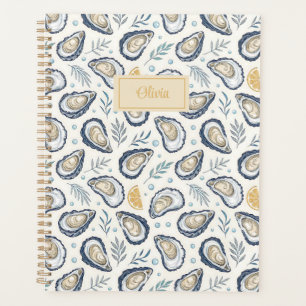 Custom Elegant Marine Oysters Planner
