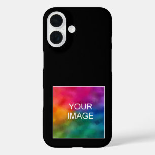 Custom Elegant Modern Simple Template Barely There iPhone 16 Case