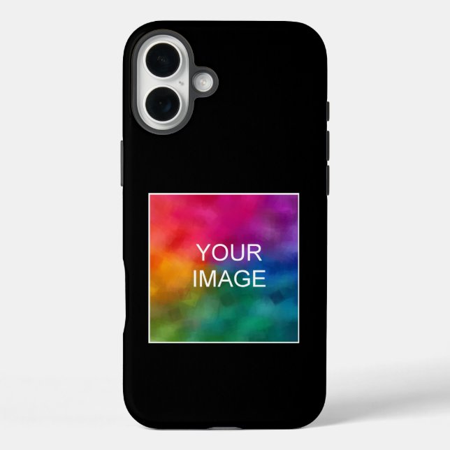 Custom Elegant Modern Simple Template Tough Case-Mate iPhone Case (Back)