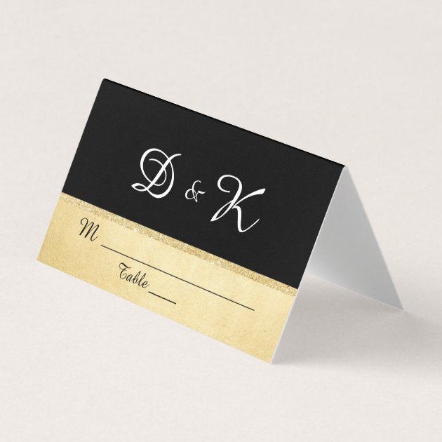 personalized place cards wedding reception