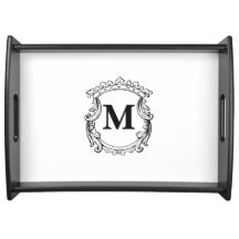 Custom Elegant Monogram Crest