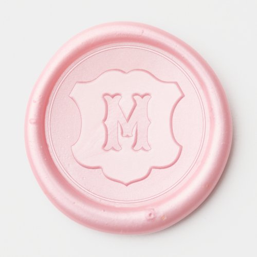 Custom Elegant Monogram Family Logo Wax Seal Sticker