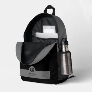 Custom Elegant Pharmacy Symbol Printed Backpack