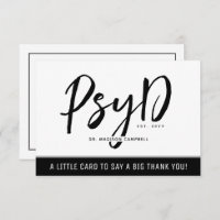 Custom Elegant PsyD Doctor of Psychology