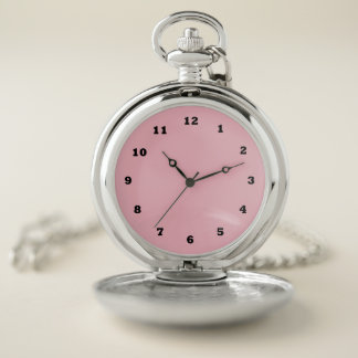 Custom Elegant Silver Pocket Watch