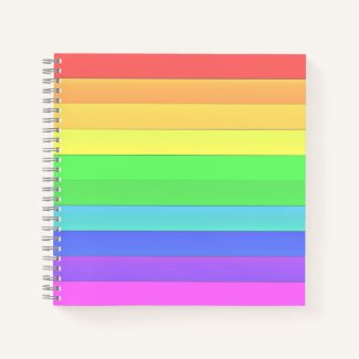 Custom Elegant Stripes Rainbow Color Gold Yellow