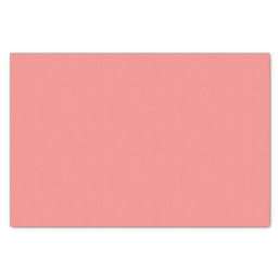 Custom Elegant Template Pink Peach Solid Color Tissue Paper