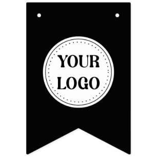 Custom, Elegant, Wedding Ceremony Keepsake Invita Bunting Flags