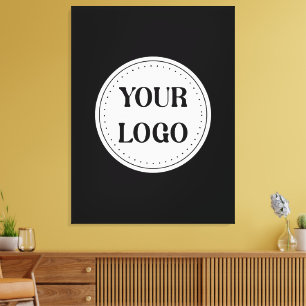 Custom, Elegant, Wedding Ceremony Keepsake Invita Canvas Print