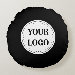 Custom, Elegant, Wedding Ceremony Keepsake Invita Round Pillow