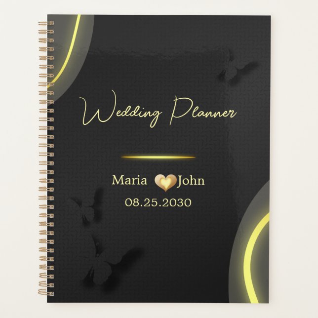 Custom Elegant Wedding planner (Front)