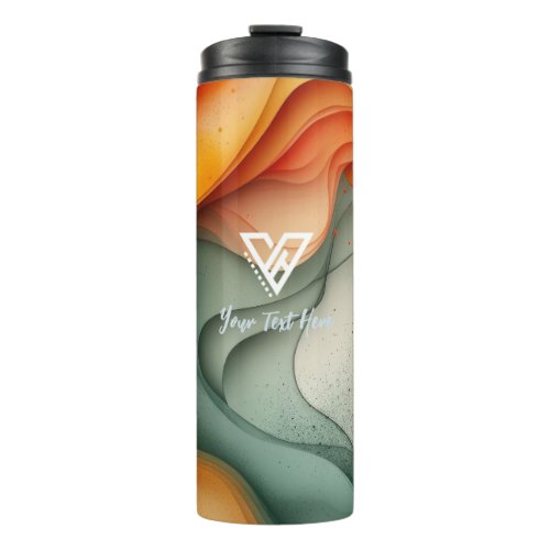 Custom     Elemental Art Drinkware Thermal Tumbler