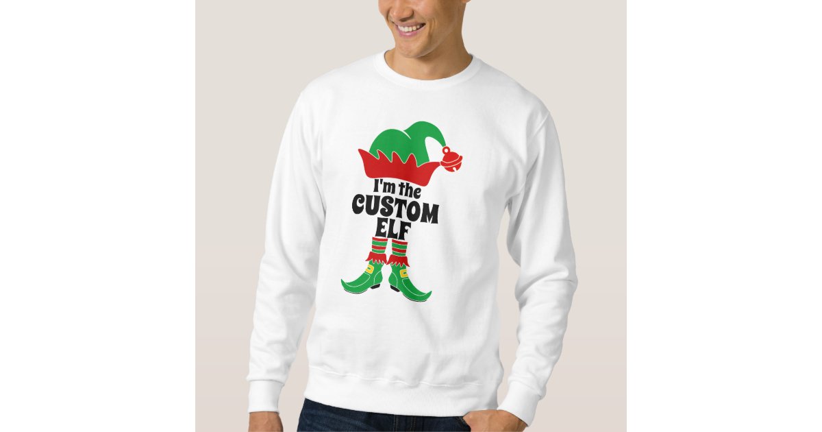 Zazzle Men's Create Custom Embroidered Monogram Sweatshirt