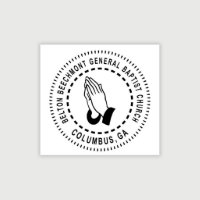 Custom Embosser Church Name with Praying Hands