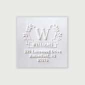 Custom Embosser Seal Hand Held - Shiny EZ-Seal (Embossed View)