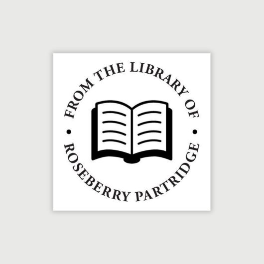 Custom Embosser With Book Logo (Design View)
