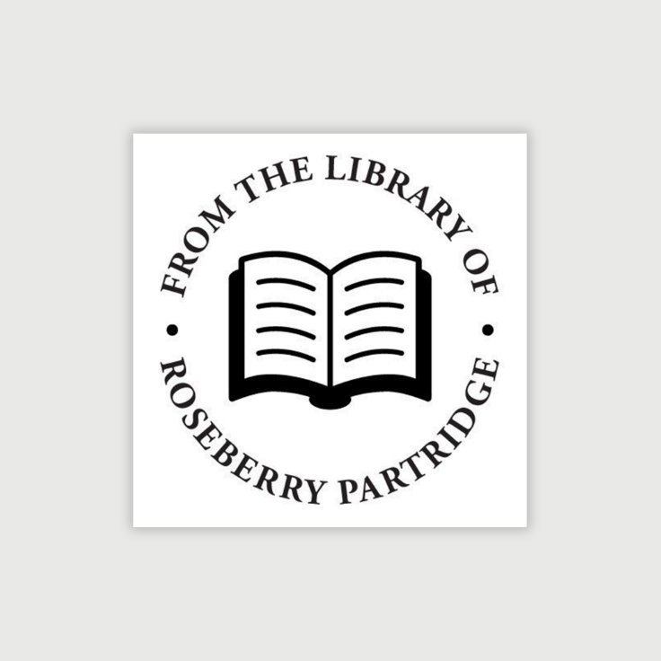 Custom Embosser With Book Logo Zazzle