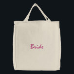 Custom Embroidered Bag<br><div class="desc">Make your own embroidered bag! The design tool allows you to add your own artwork, design, or images to make a one-of-a-kind embroidered bag. You can add text using awesome fonts and view a preview of your design. Our easy to customize embroidered bag has no minimum order and is custom...</div>