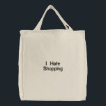 Custom Embroidered Bag<br><div class="desc">Make your own embroidered bag! The design tool allows you to add your own artwork, design, or images to make a one-of-a-kind embroidered bag. You can add text using awesome fonts and view a preview of your design. Our easy to customise embroidered bag has no minimum order and is custom...</div>