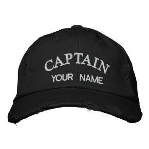 Custom Embroidered Captain Template Baseball Cap