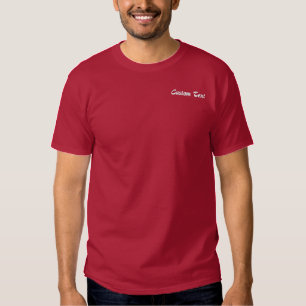 Custom Embroidered Comfort Colors: Personalized T-Shirt