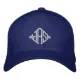 Custom Embroidered Hat with your monogram | Zazzle