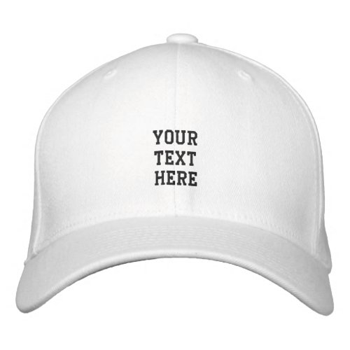 Custom Embroidered Hats no Minimum For Business