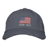 Molon Labe USA Flag Spartan Helmet Front View – Black Acrylic Embroidered Hat – Adjustable Baseball Cap – RFCO