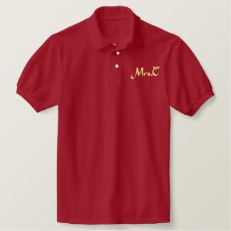 Custom Embroidered MRS.C Polo