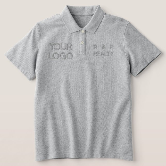 Custom Embroidered REALTY LOGO TEE SHIRT (Design Front)