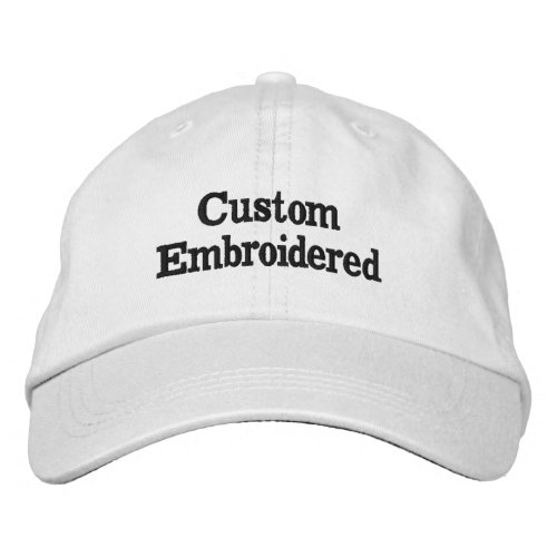 Custom Embroidered Snapback Personalized Baseball  Embroidered Baseball Cap