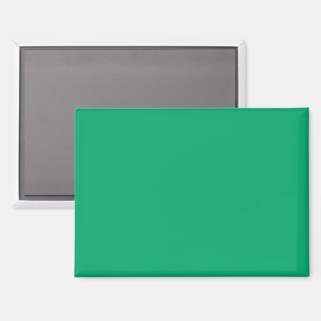 Custom Emerald Green Magnet (Front/Back)